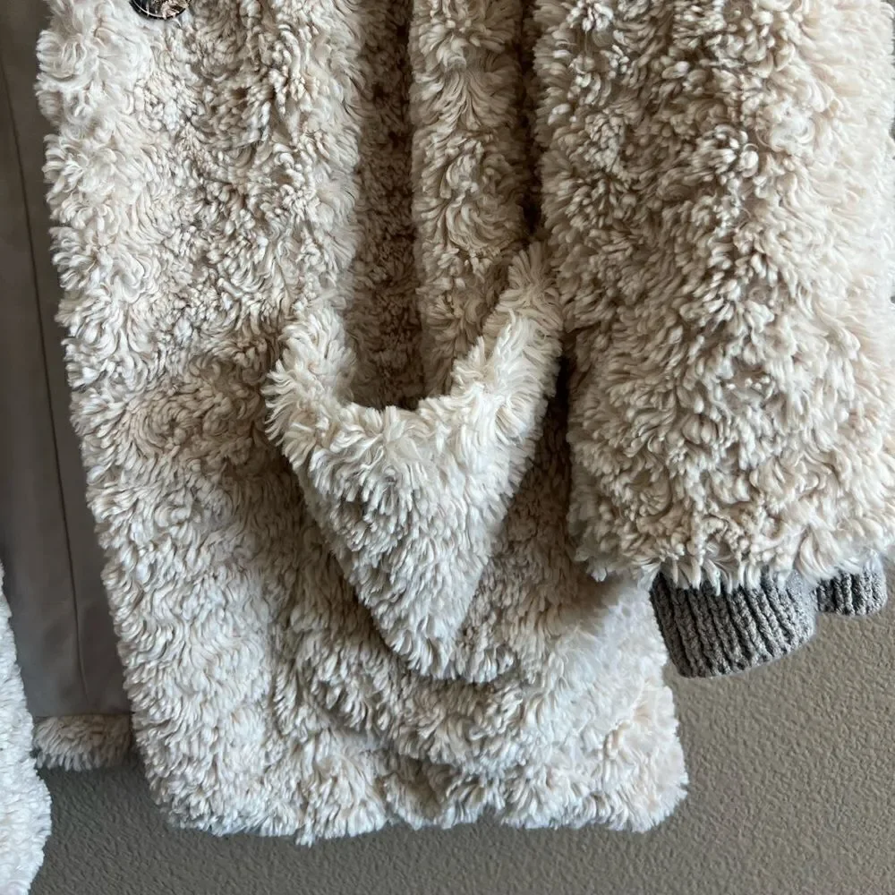 Aritzia Wilfred Free Grete Sherpa Coat